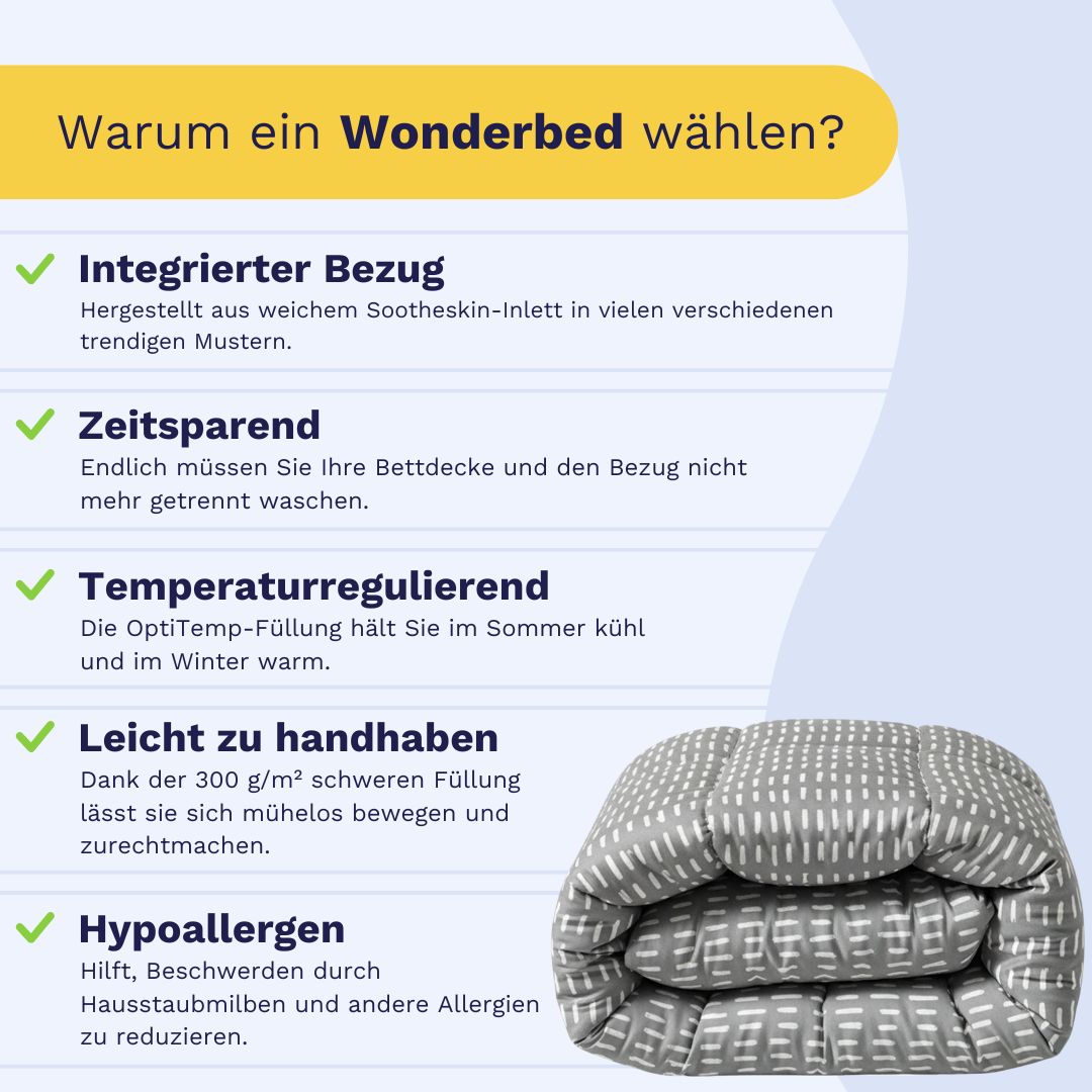 Zelesta Wonderbed - Olive Stitches