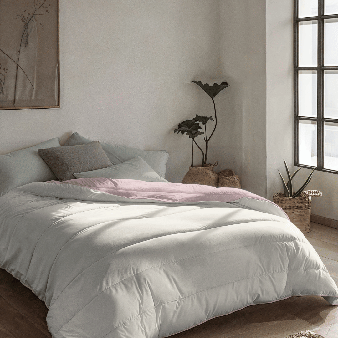 Zelesta Royalbed - Pastellrosa & Creme