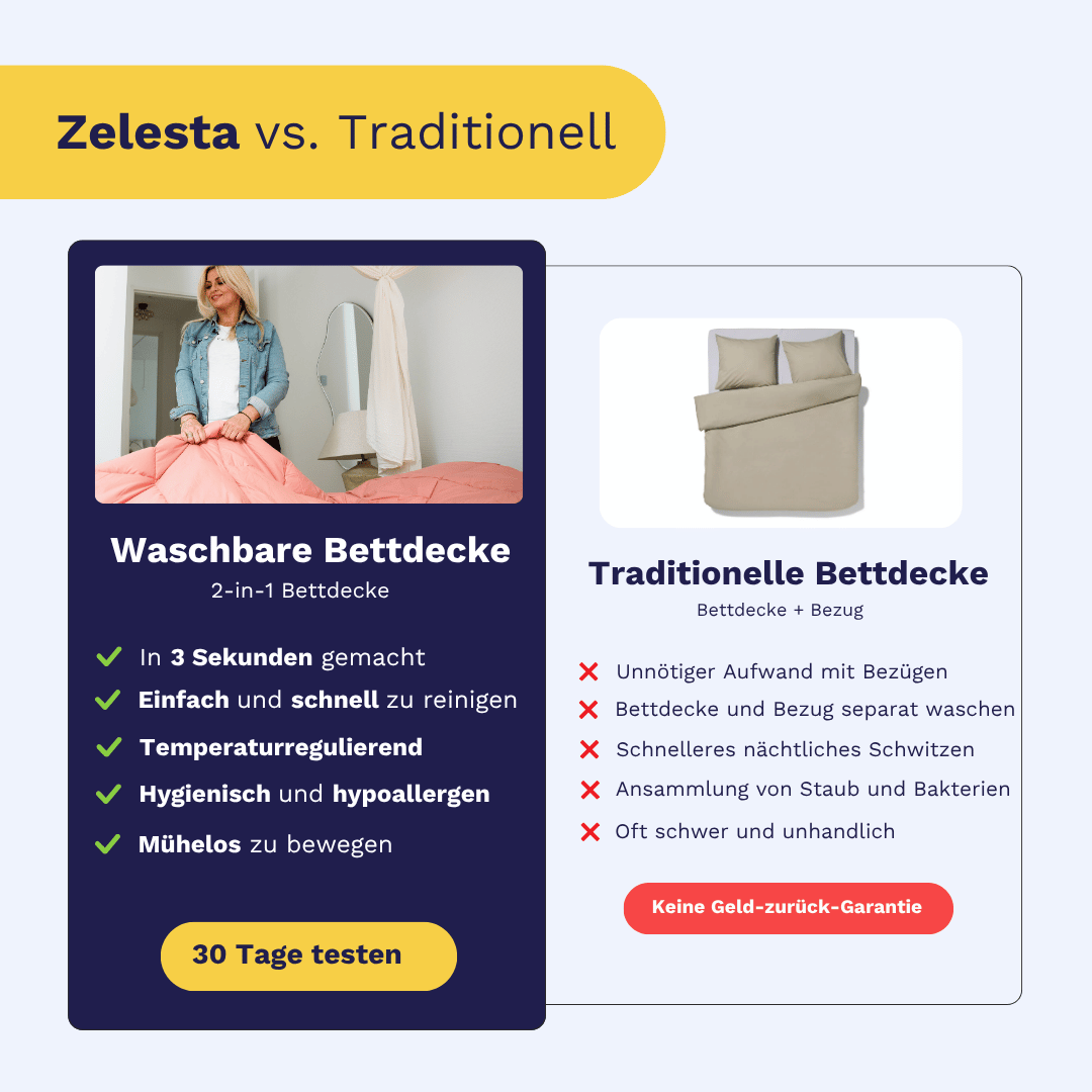 Zelesta Premiumbed Light Baumwolle - Silk & Coconut Cream