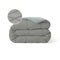 Zelesta Pure Duo Baumwolle Bettdecke - Dunkelgrau & Hellgrau