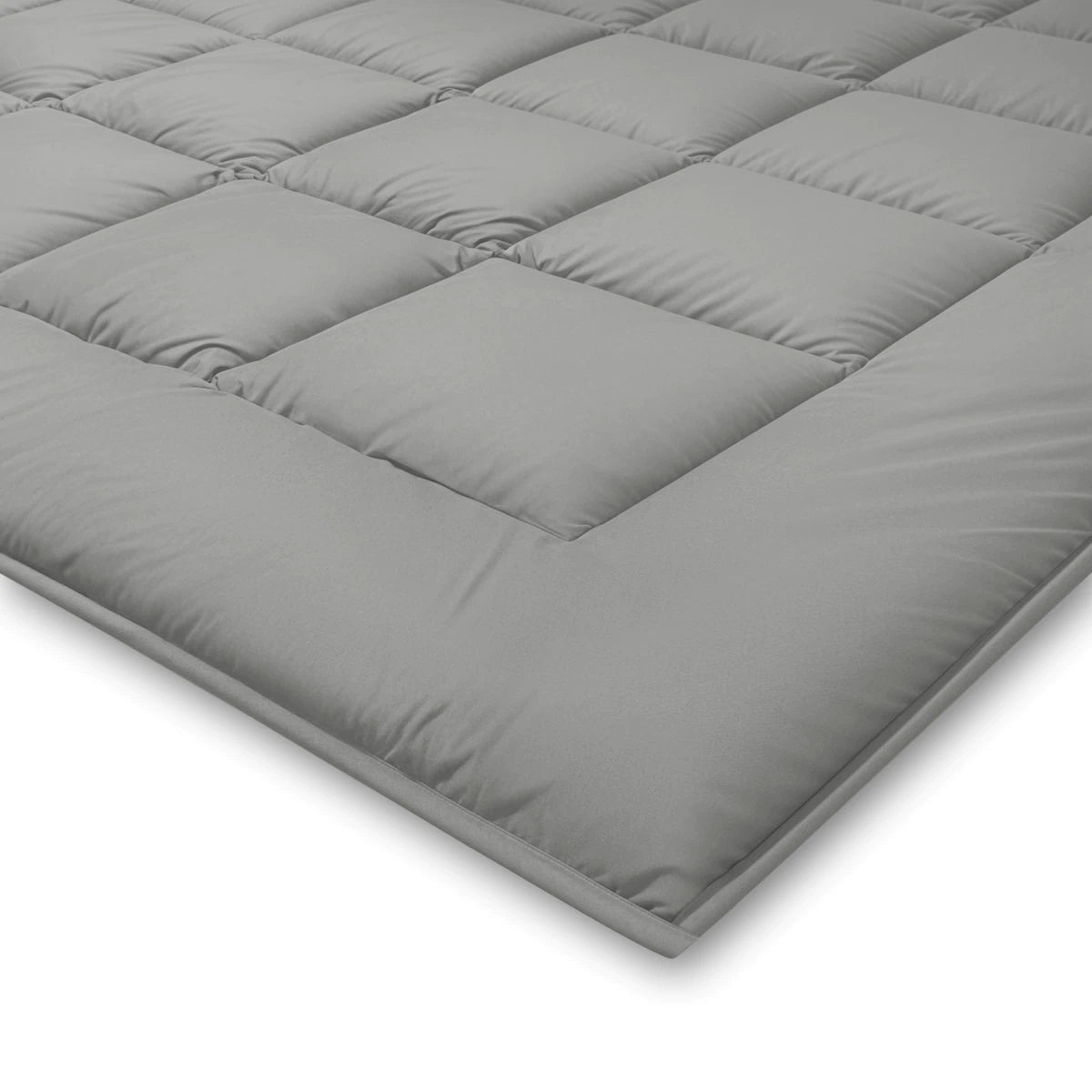 Zelesta Pure Duo Baumwolle Bettdecke - Dunkelgrau & Hellgrau