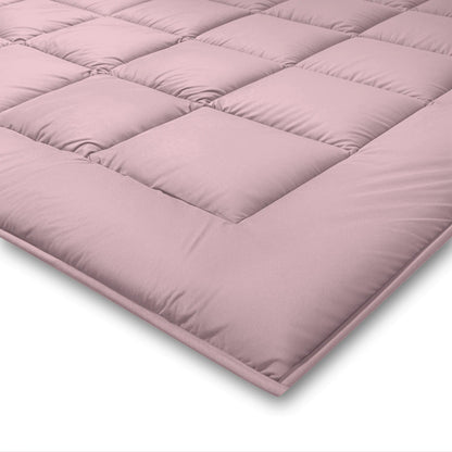Zelesta Pure Duo Baumwolle Bettdecke - Zartes Lila & Zartrosa