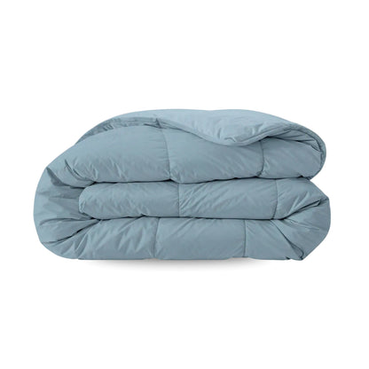 Zelesta Pure Uni Baumwolle Sommerbettdecke - Pastellblau