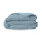 Zelesta Pure Uni Baumwolle Sommerbettdecke - Pastellblau