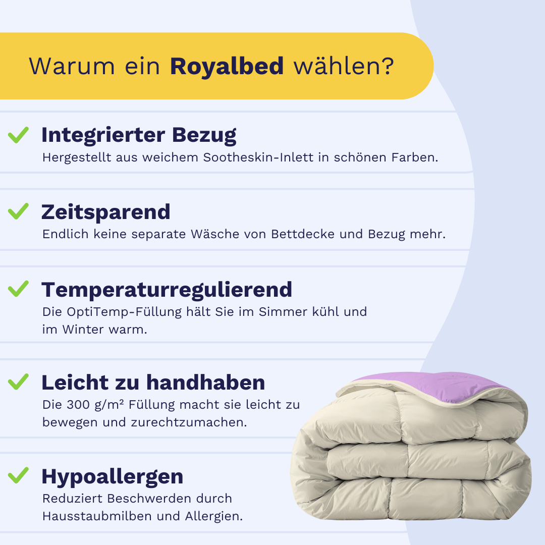 Zelesta Royalbed - Lila & Sand Beach