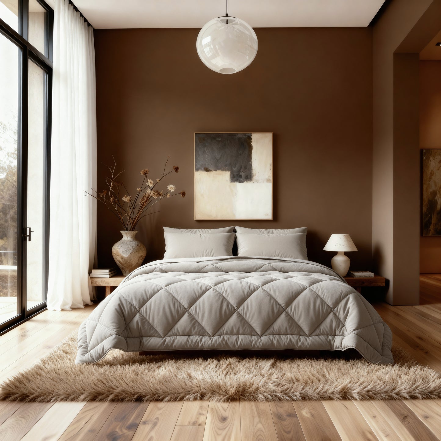 Zelesta Royalbed Diamant – Sand-Beige