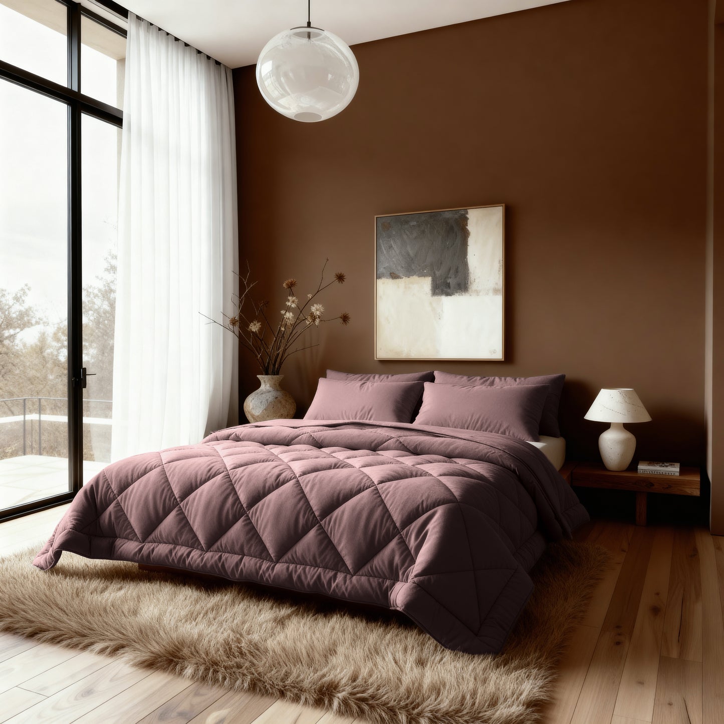 Zelesta Royalbed Diamant - Bordeaux