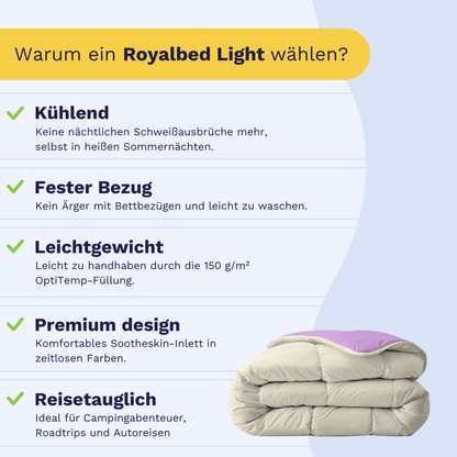 Zelesta Royalbed Light - Lila & Sand Beach