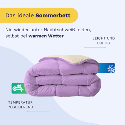 Zelesta Royalbed Light - Lila & Sand Beach