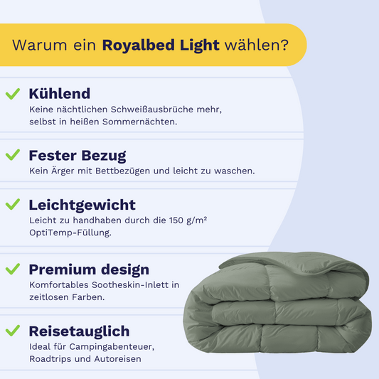 Zelesta Royalbed Light - Pastellgrün