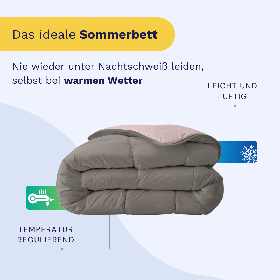 Zelesta Royalbed Light - Pastellrosa & Zartes Grau