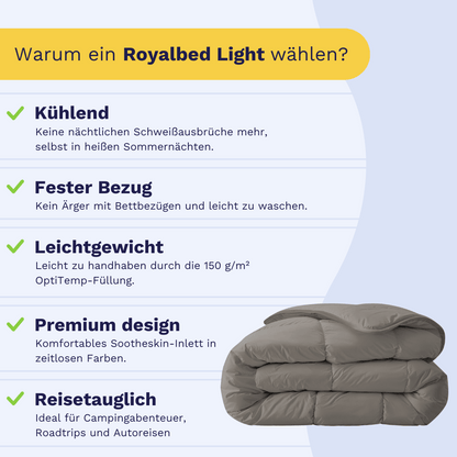 Zelesta Royalbed Light - Zartes Grau