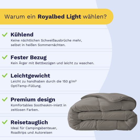 Zelesta Royalbed Light - Zartes Grau