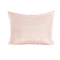 Zelesta Deluxe Hotel Stripe Baumwollsatin Kissenbezüge Set von 2 - Rosa