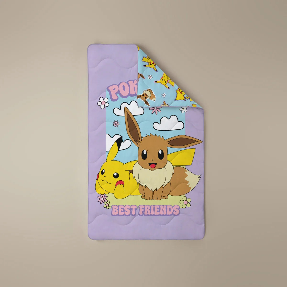 Zelesta Special Kids Bettdecke - Pikachu und Eevee