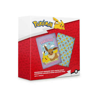 Zelesta Special Kids Bettdecke - Pikachu und Eevee