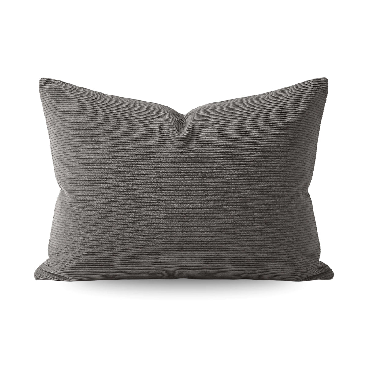 Zelesta Special Corduroy Cotton Kissenbezüge Set von 2 - Anthrazit