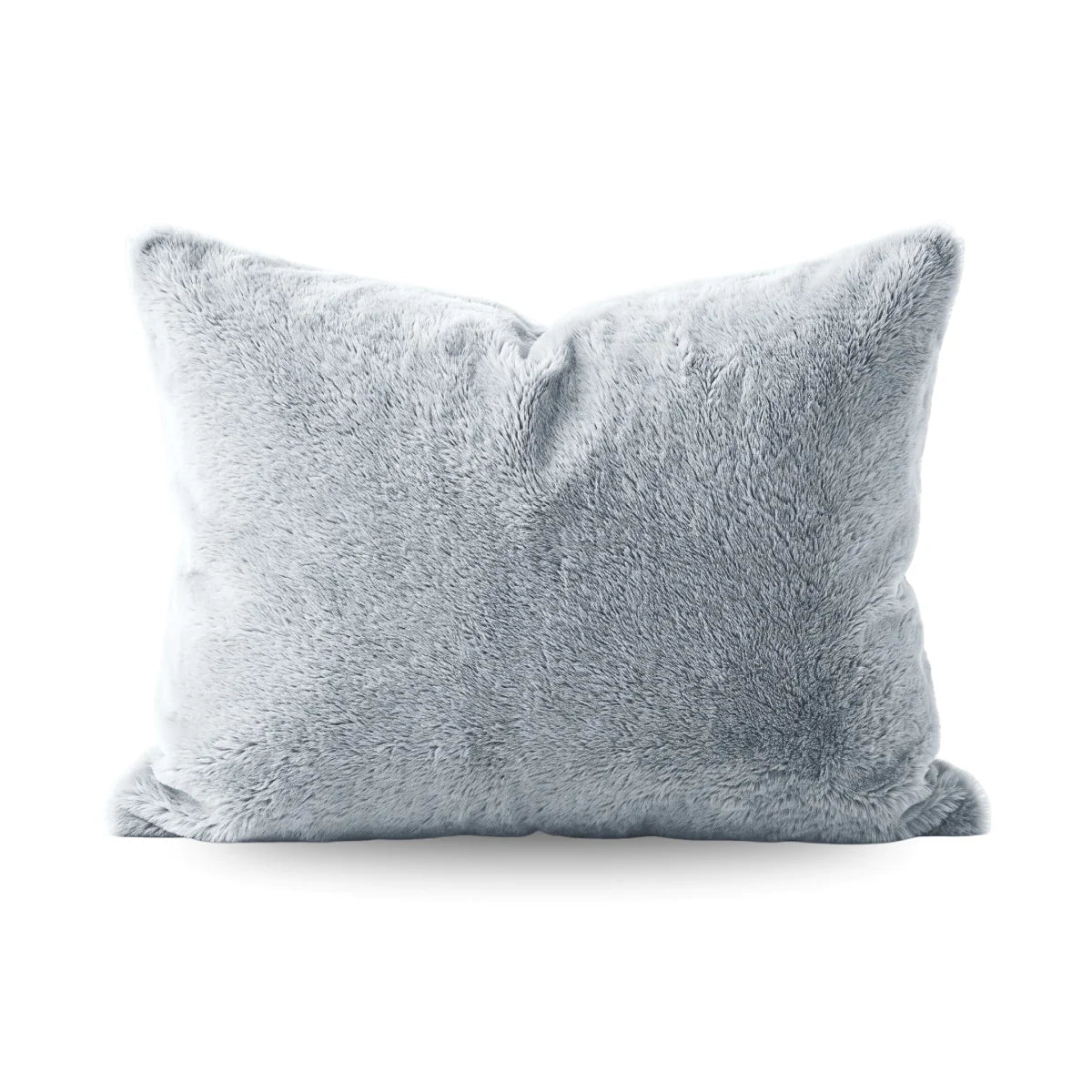 Zelesta Special Teddy Faux Fur Kissenbezüge Set von 2 - Heidelbeerblau
