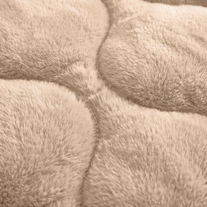 Zelesta Special Teddy Faux Fur Bettdecke - Cozy Cappuccino