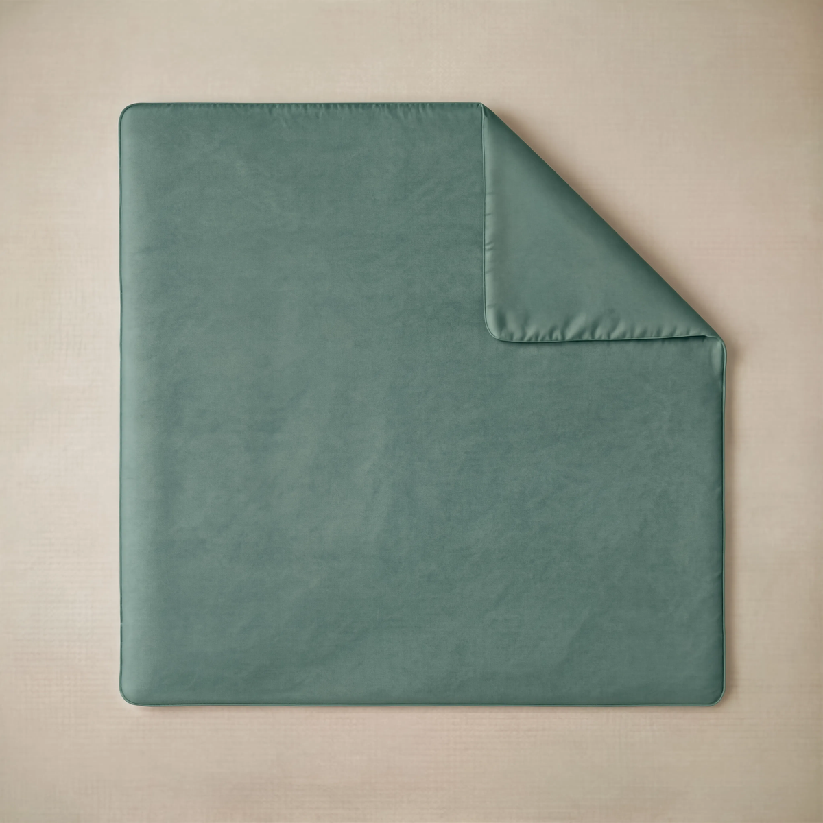 Zelesta Comfort Uni No Stitch Bettdecke - Seeschaumgrün