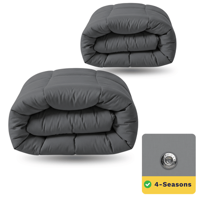 Zelesta Wonderbed 4 Seasons Double - Stone Grey