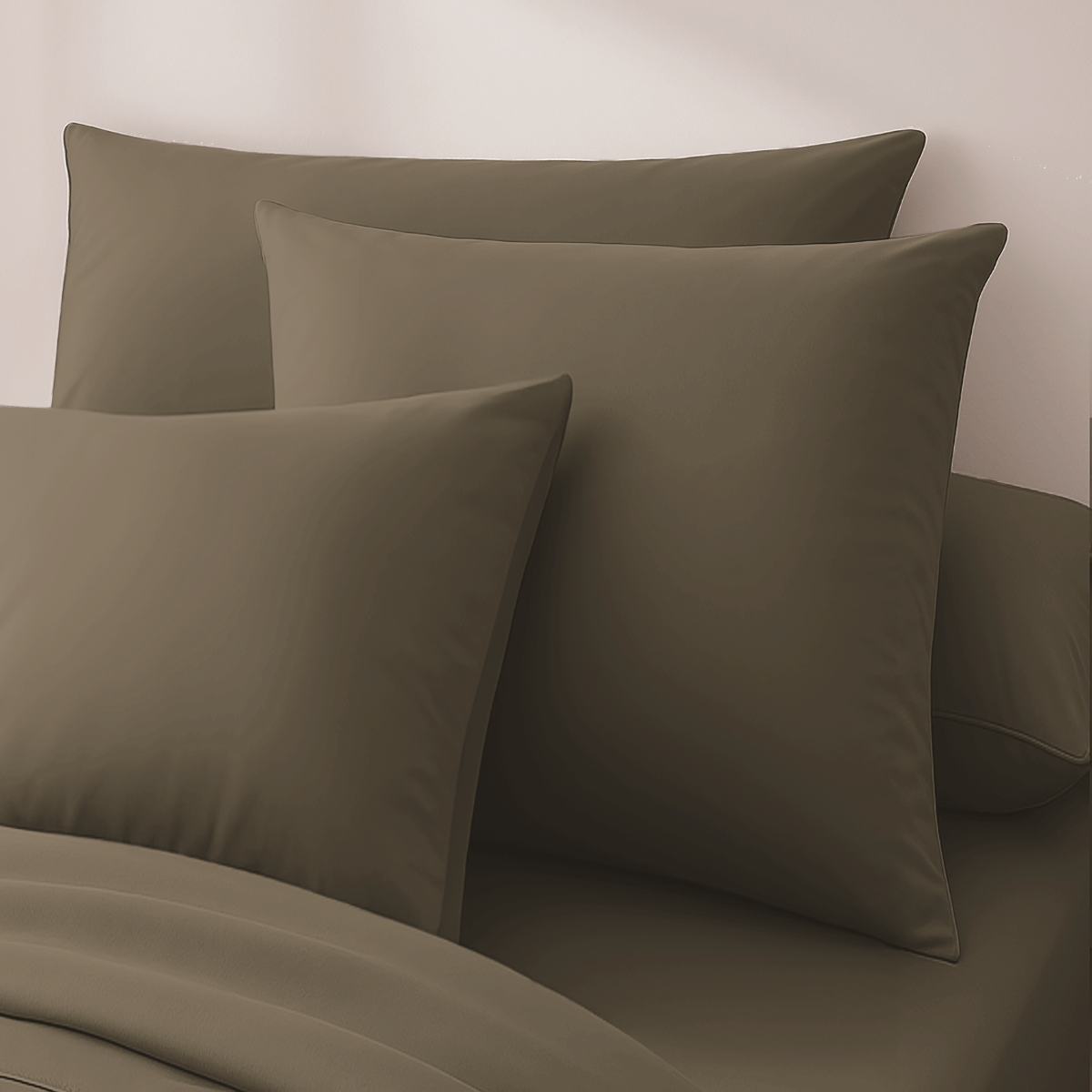 Zelesta Kissenbezüge Easybed Set von 2 - Taupe