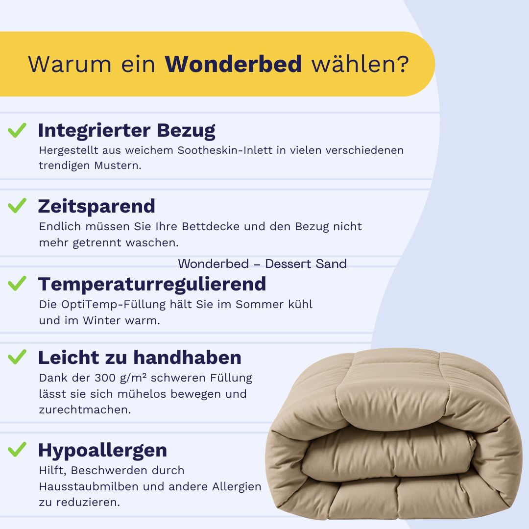 Zelesta Wonderbed Baumwolle - Taupe Blush
