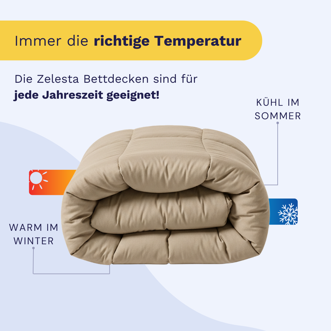 Zelesta Wonderbed Baumwolle - Taupe Blush