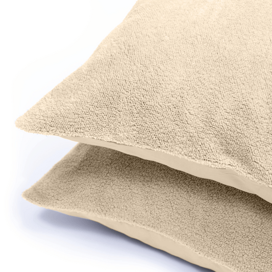 Kuschelweiche-Teddy-Kissenbezüge-60x70cm-in-taupe

