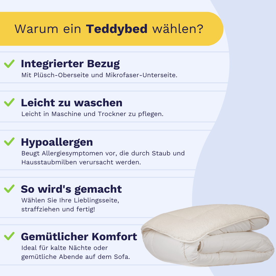 Zelesta Teddybed - Cream