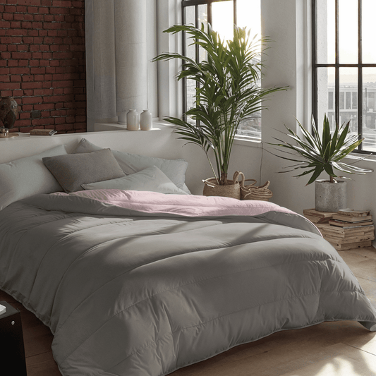 Zelesta Royalbed - Pastellrosa & Zartes Grau