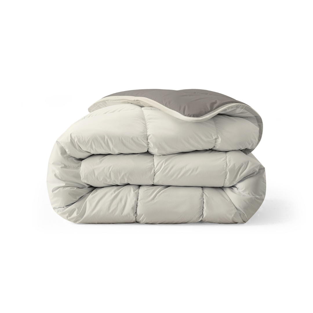 Zelesta Royalbed - Zartes Grau & Creme - 240x200cm
