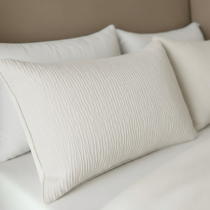 Zelesta Velvetbed Chique Kissenbezüge Set von 2 - Beige