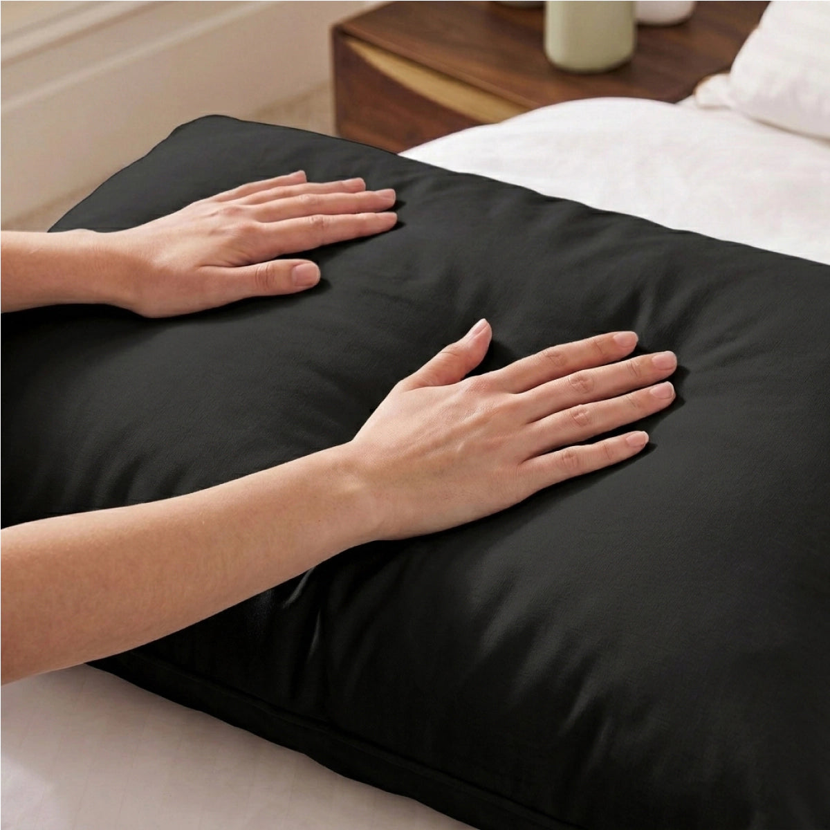 Zelesta Comfort Waschbares Kopfkissen – Schwarz