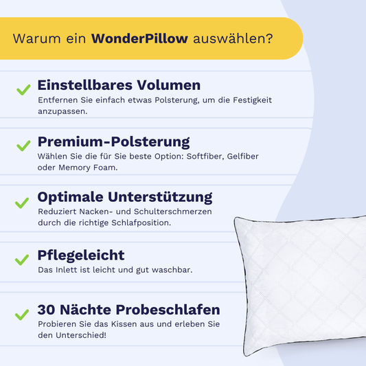 Zelesta WonderPillow 80x80cm