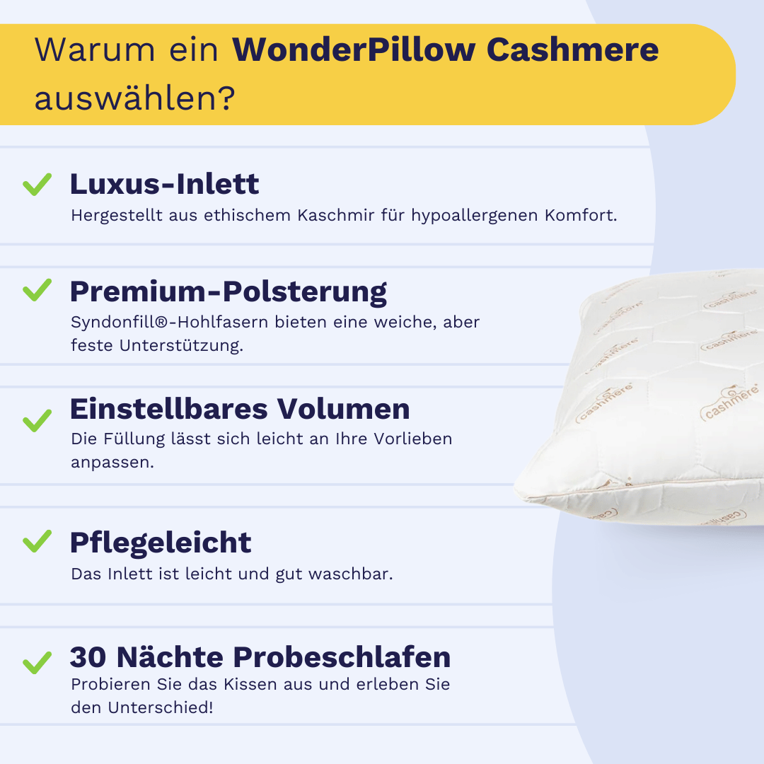 Zelesta Wonderpillow Cashmere