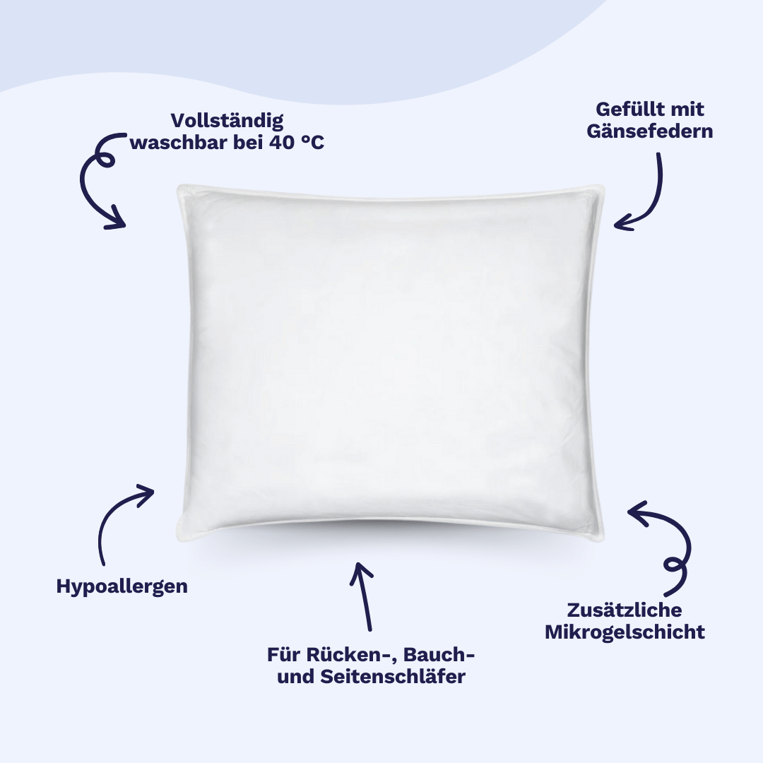 Zelesta Wonderpillow Kiddy Gelfiber 50x60cm