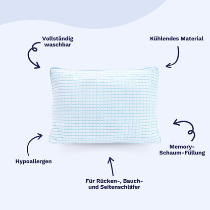 Zelesta WonderPillow Premium Memory Foam Cooling 50x70 cm