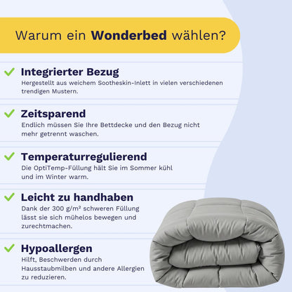 Zelesta Wonderbed Baumwolle - Morning Grey