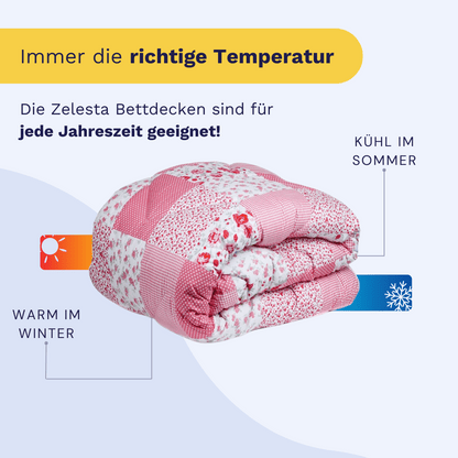 Zelesta Wonderbed - Patchwork Pink