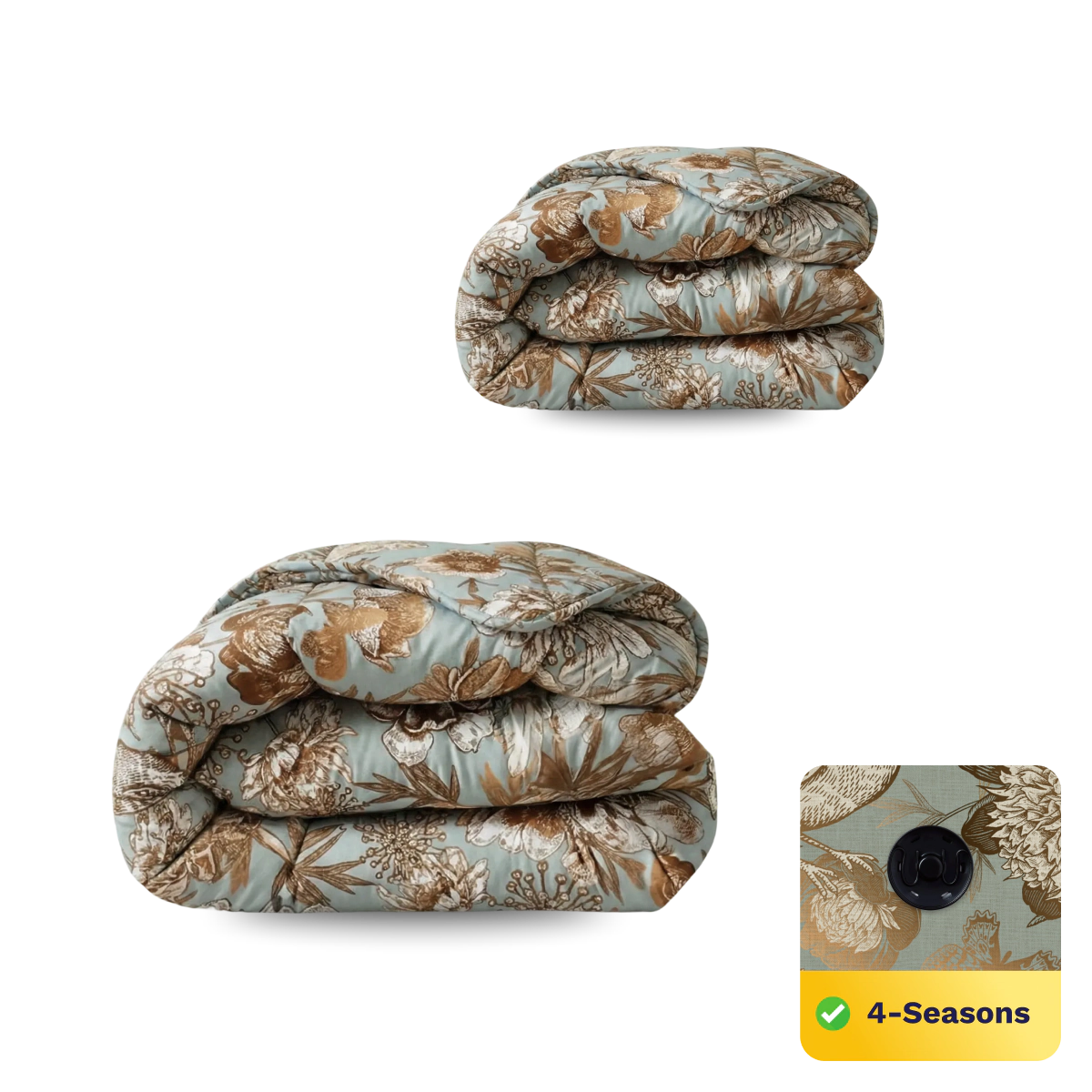 Zelesta Wonderbed 4 Seasons Double - Botanic Chique