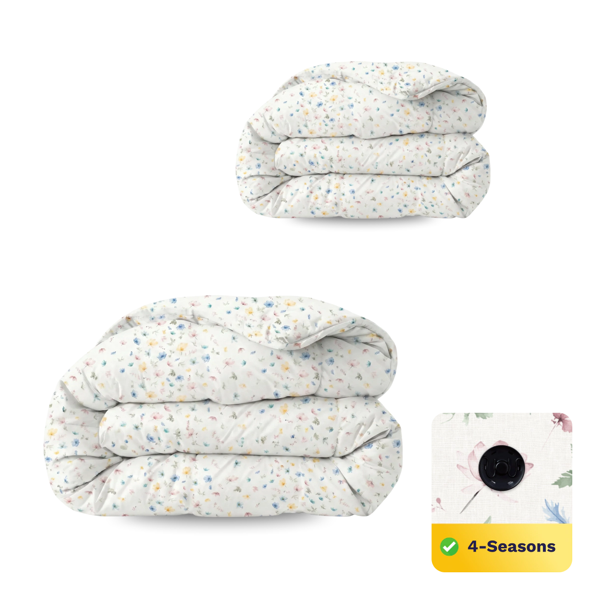 Zelesta Wonderbed 4 Seasons Double - Spring Bloom