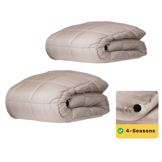 Zelesta Wonderbed 4 Seasons Double Taupe