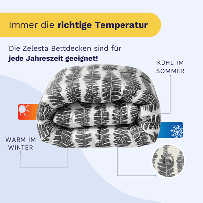 Zelesta Wonderbed 4 Seasons Double - Savanna Feather