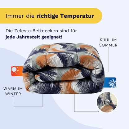Zelesta Wonderbed 4 Seasons Double - Urban Brush