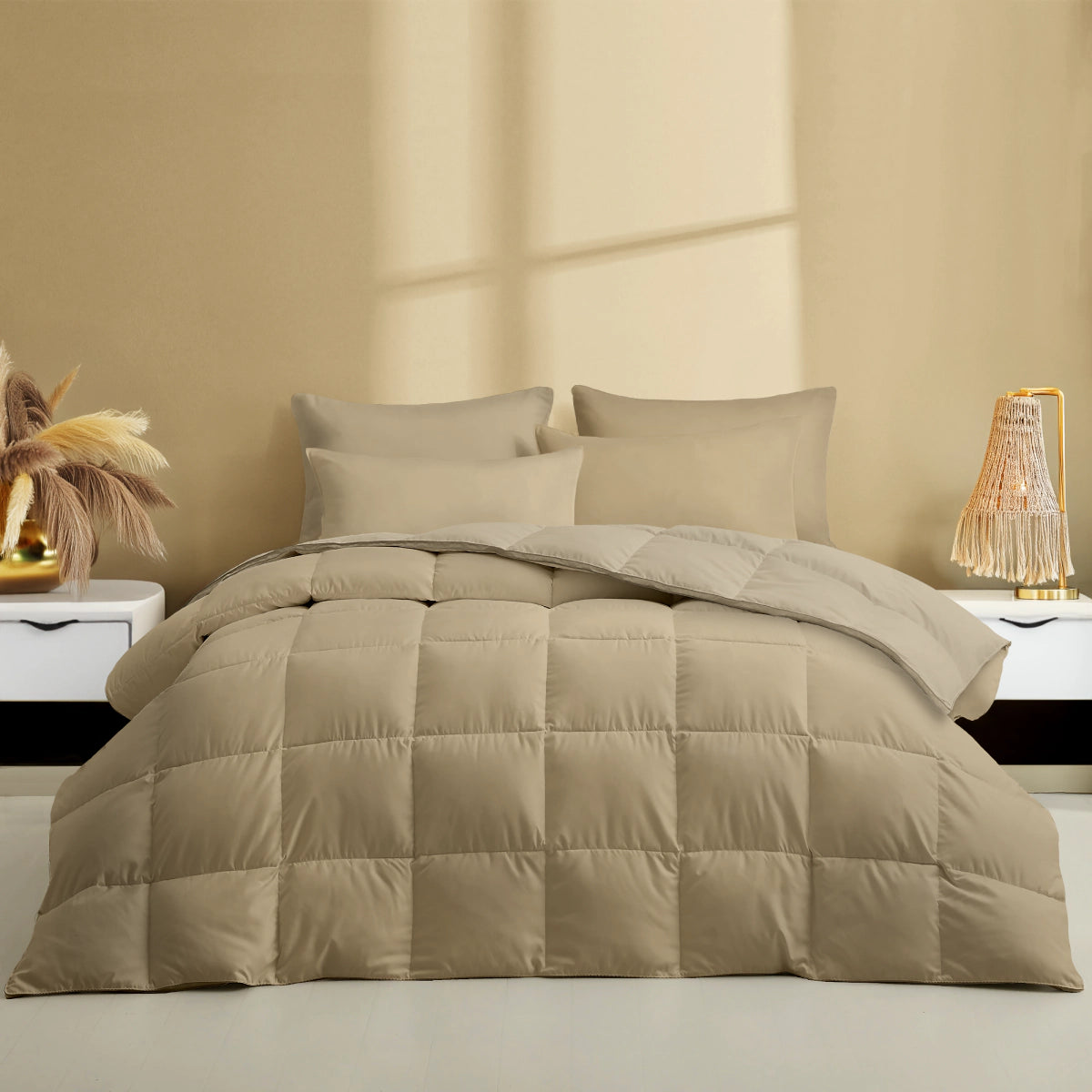 Zelesta Wonderbed Baumwolle - Taupe Blush