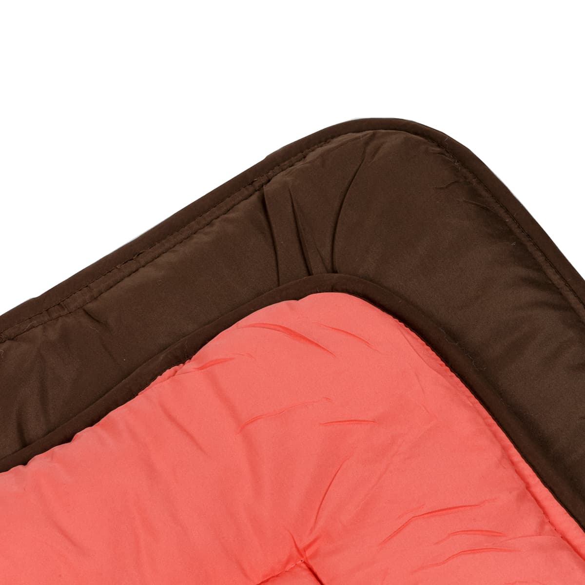 Zelesta Easybed - Schokobraun & Korallenrot 200x200 & 240x220cm