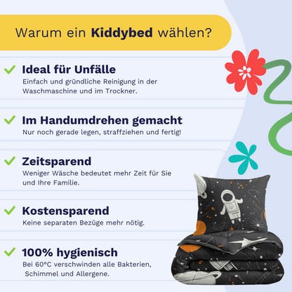 Zelesta Kiddybed Baumwolle - Space Man