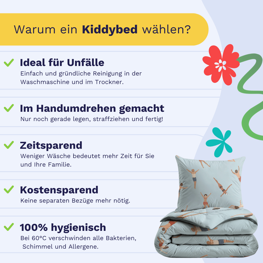 Zelesta Kiddybed Baumwolle - Swimmers