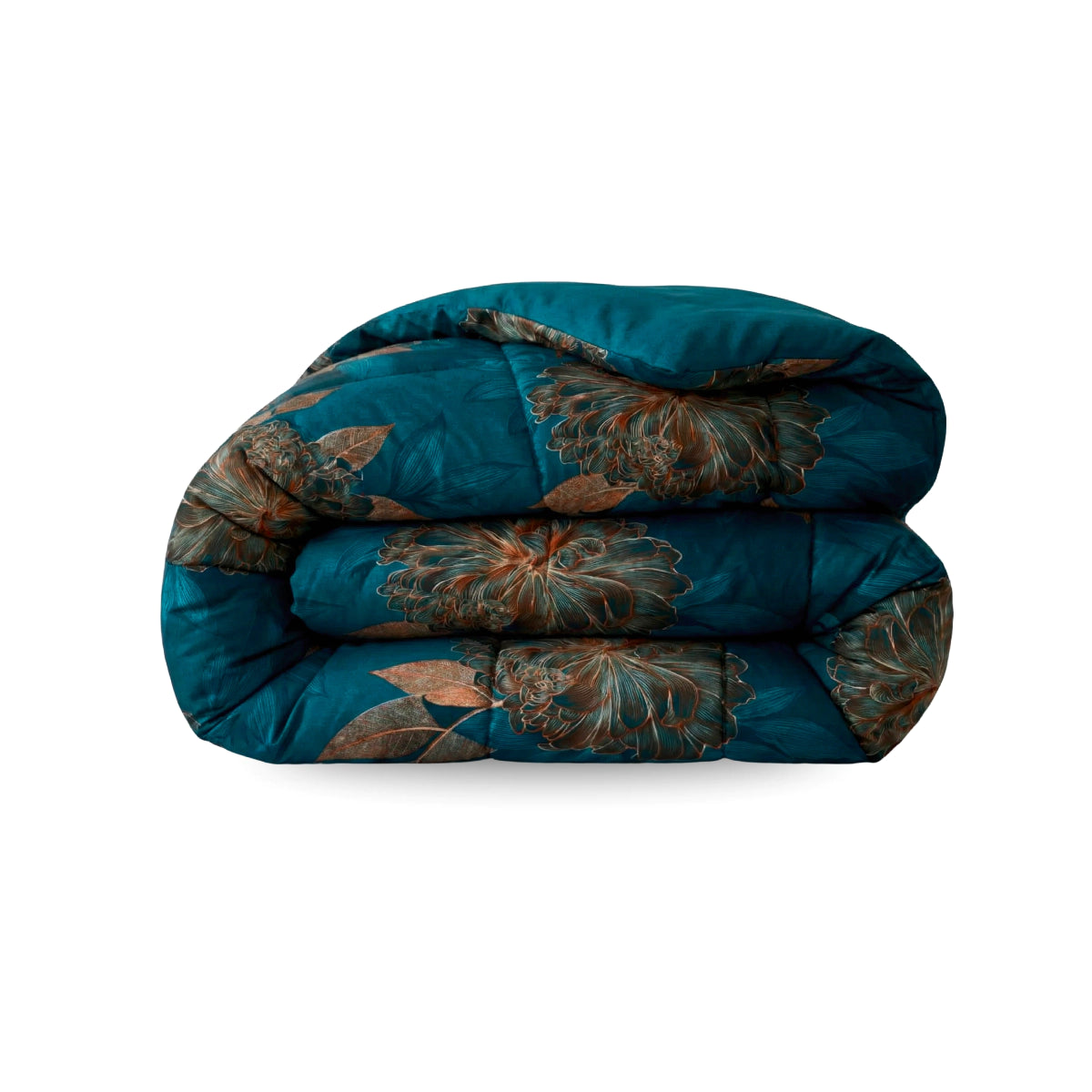 Zelesta Comfort Design Bettdecke - Königliche Blumen - 240x200cm
